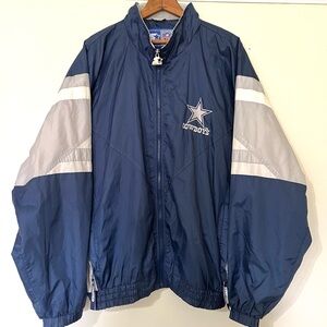 STARTER Navy Blue NFL Jacket